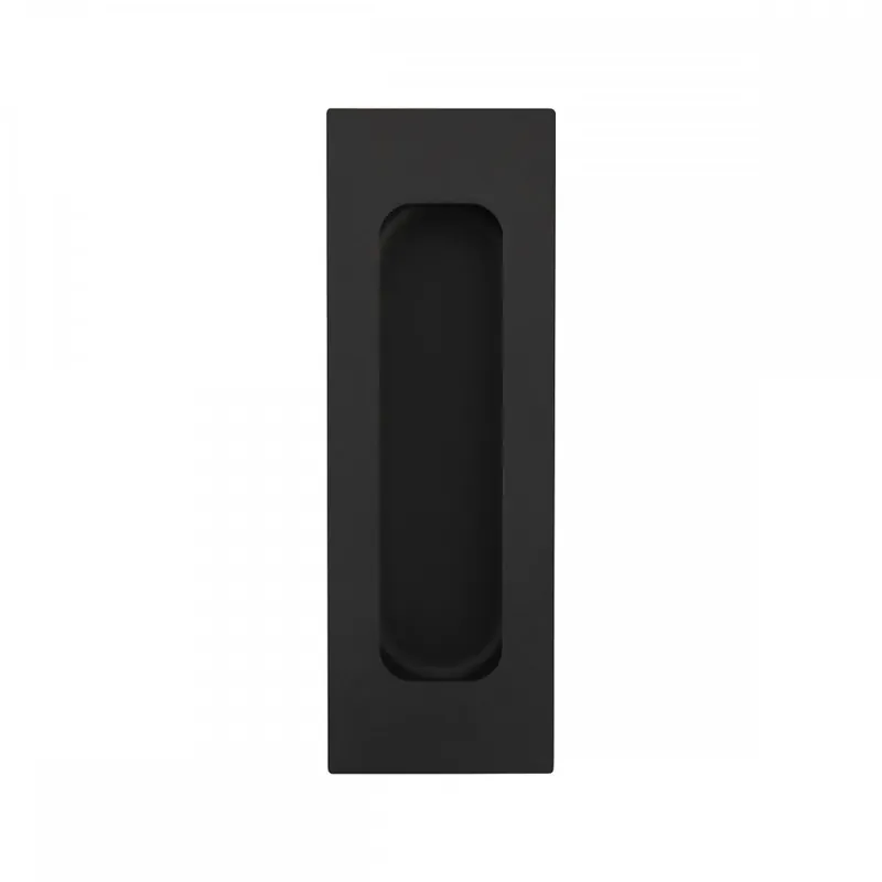 Poignée cuvette rectangulaire – pour porte à galandage – série EZ1703Q – noir Prix Cassé