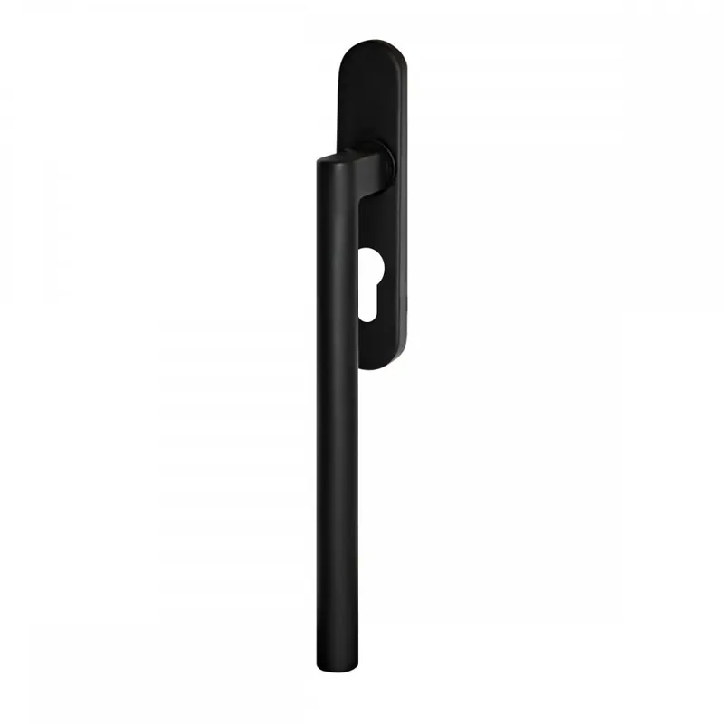 Poignée de manoeuvre simple porte coulissante Madeira rosace ovale -noir Retour Gratuit