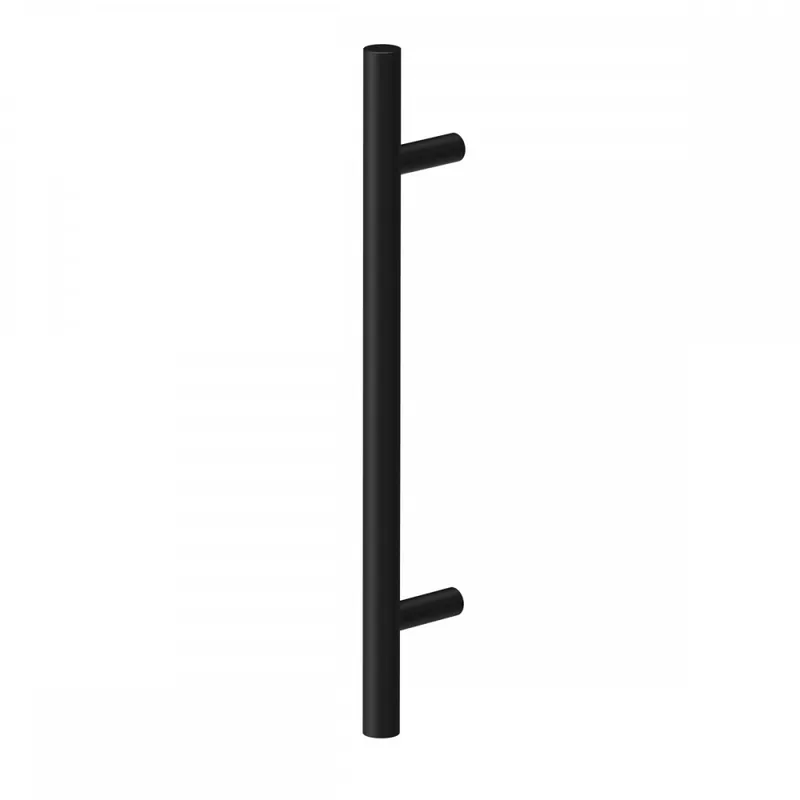 Poignée de tirage tube Rhodos ES3 pour porte battante - noir cosmos Nouveauté