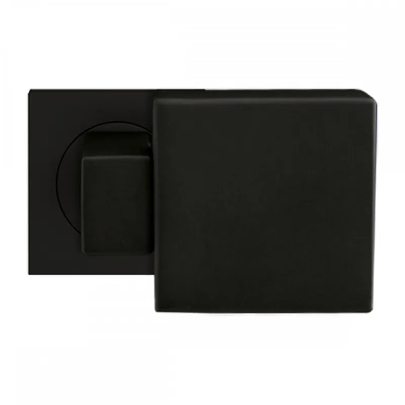 Expédition Rapide Bouton de porte fixe – forme cube Ø60 mm – série EK550 – noir