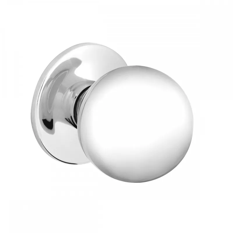 Bouton de porte rond en inox – centré – diamètre 74 mm – série EK350 Offre Spéciale