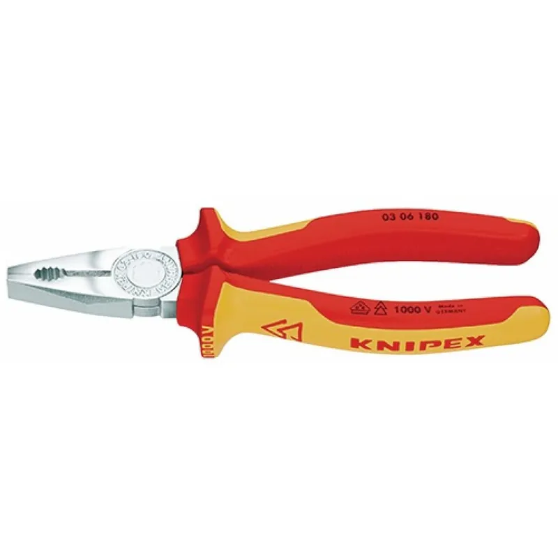 Authentique Pince universelle VDE isolée 1000V 180mm – 03 06 180