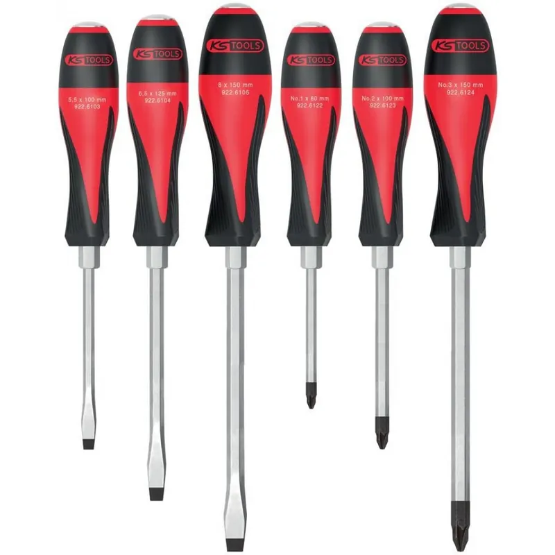 Certifié Boîte de 6 tournevis Ultimatemax 5,5 à 8mm – PZ1 à PZ3