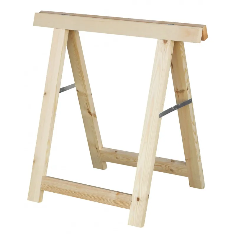 Soldes Tréteau en bois pliant – 800 mm