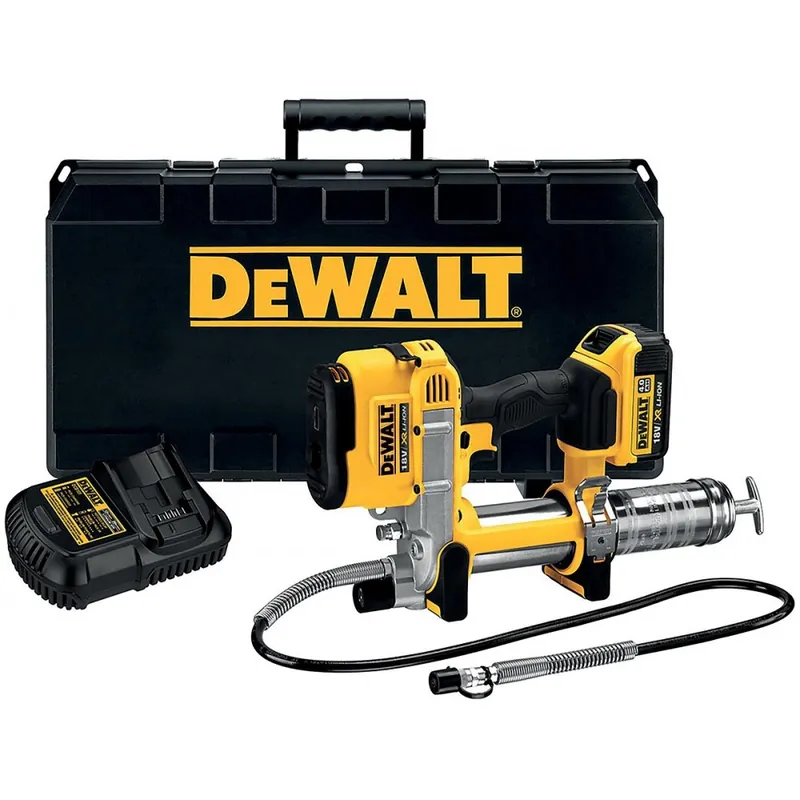 Offre Du Jour Pompe à graisse – batterie XR 18V 4Ah Li-Ion DCGG571M – 1 batterie