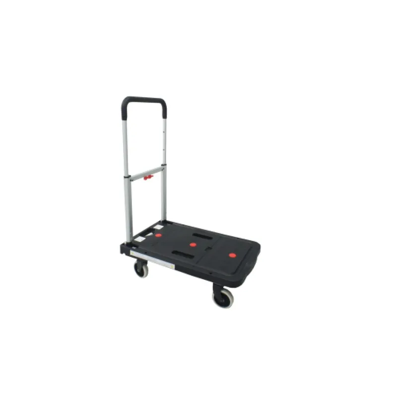 Authentique Chariot plateforme pliant aluminium et plastique
