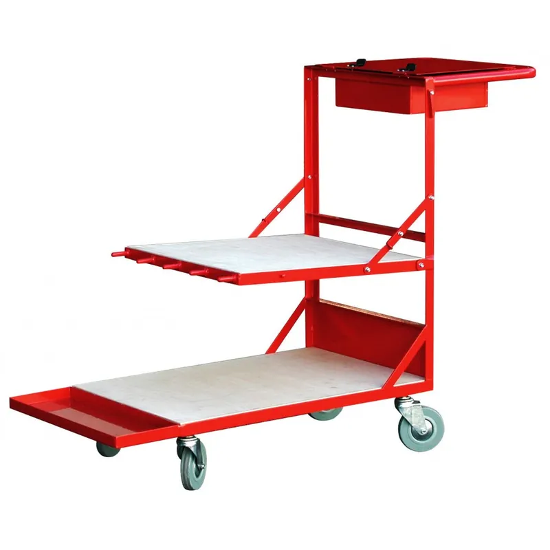 Haute Qualité Chariot de préparation de commande – 2 plateaux