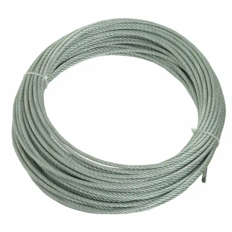 Super Prix Câble type aviation – acier galvanisé – 7 torons de 19 fils