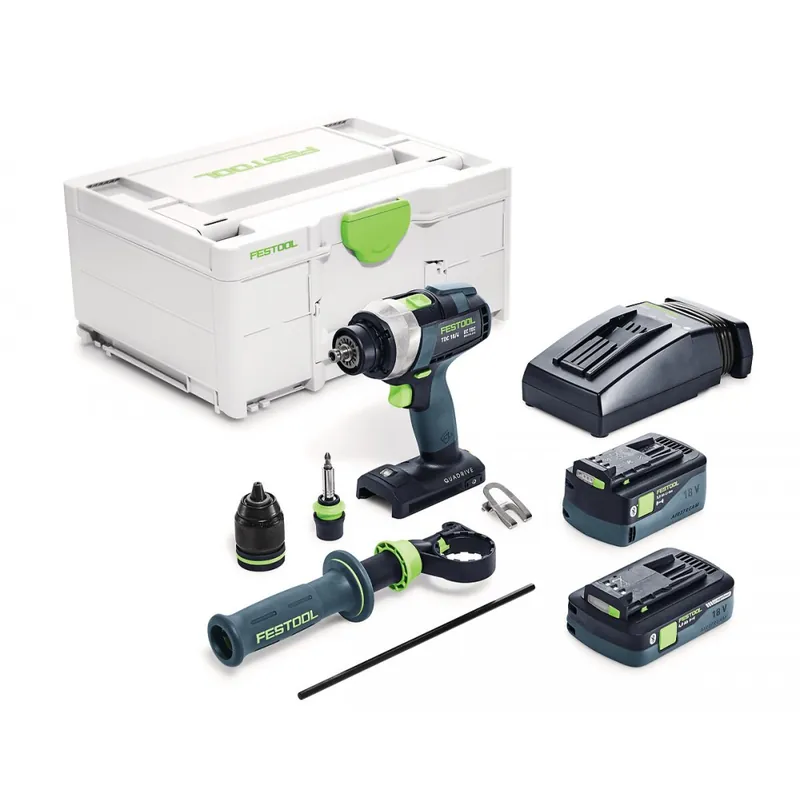 Expédition Rapide Perceuse-visseuse 18V – TDC 18/4 5,0/4,0 I-Plus QUADRIVE