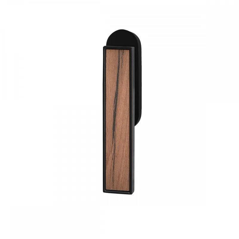 Expédition Rapide Poignée de fenêtre Torino F534Y -verrouillable avec clé -noir et bois