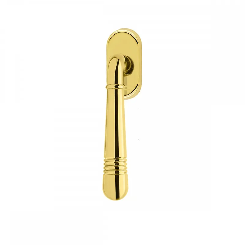 Soldes Poignée de fenêtre Montmartre F2704 rosace ovale -oscillo-battant -doré