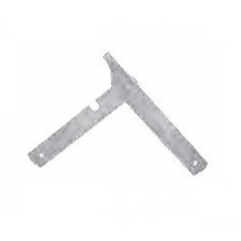 Lot de 3 paires de compas d'escabeau en acier zingué blanc Acheter Direct