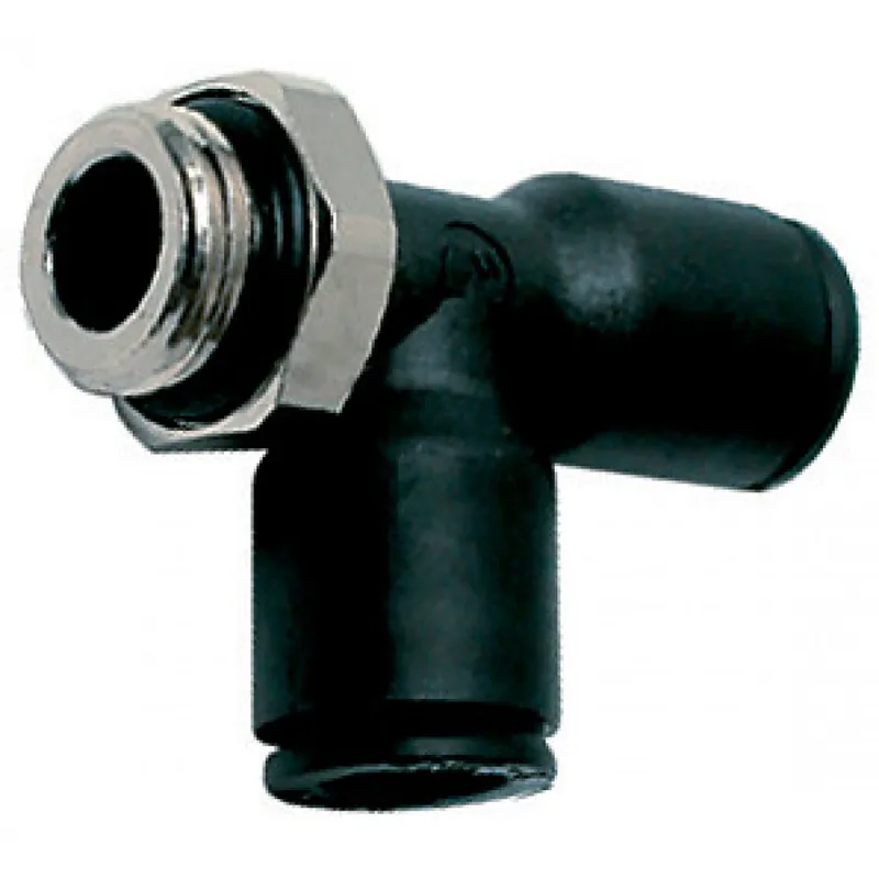 Té en bout à piquage mâle filetage BSPP cylindrique 3193 Petit Prix