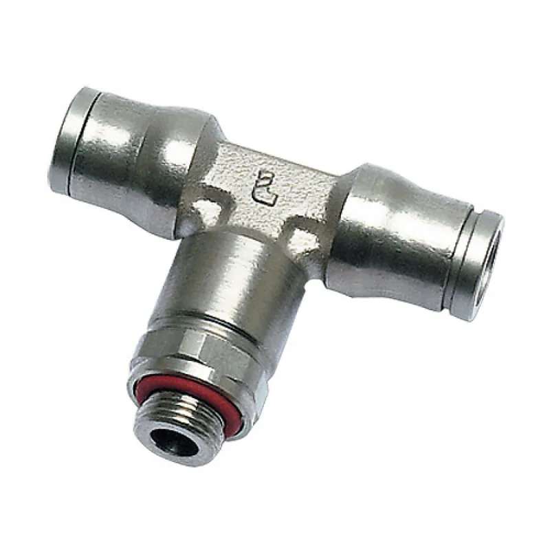 Offre Du Jour Té au centre à piquetage mâle filetage BSPP cylindrique 3698