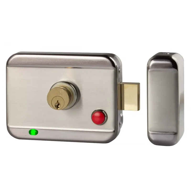 Serrure électrique en applique avec cylindre à rupture – réversible Expédition Rapide