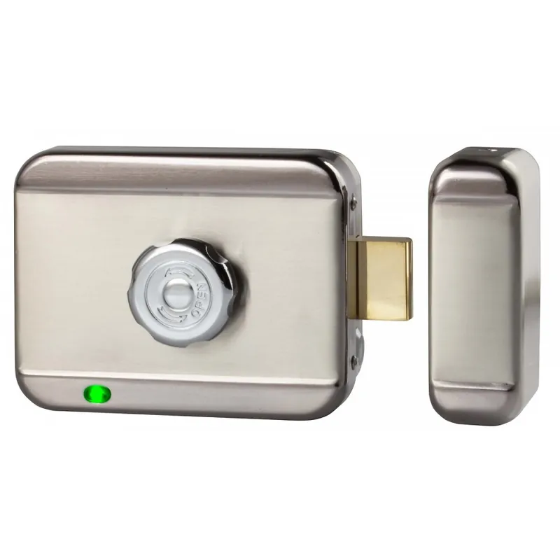 Serrure électrique en applique avec bouton moleté à émission Réduction