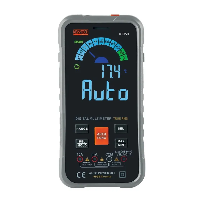 Must-Have Multimètre TRMS intelligent automatique – écran OLED – format smartphone