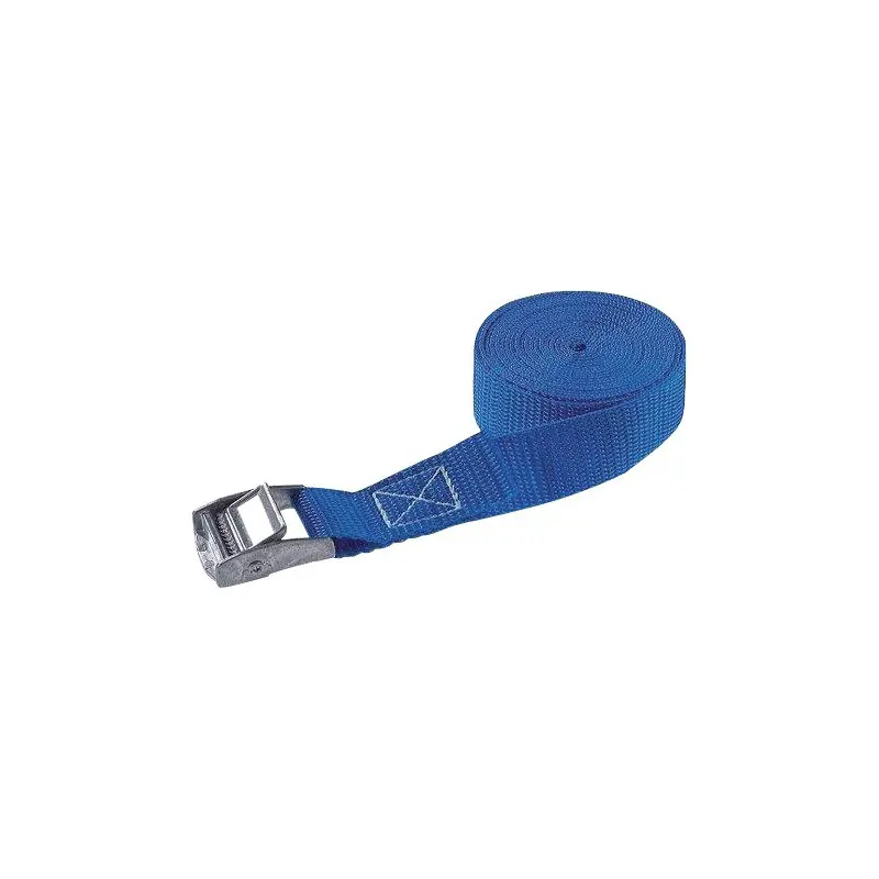 SANGLE 25MM X 5M BOUCLE 400KG BLEU (X2) Promotion