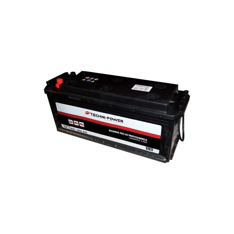 Offre Exclusive Batterie de démarrage Techni-Power 12V-135Ah-900A + à droite