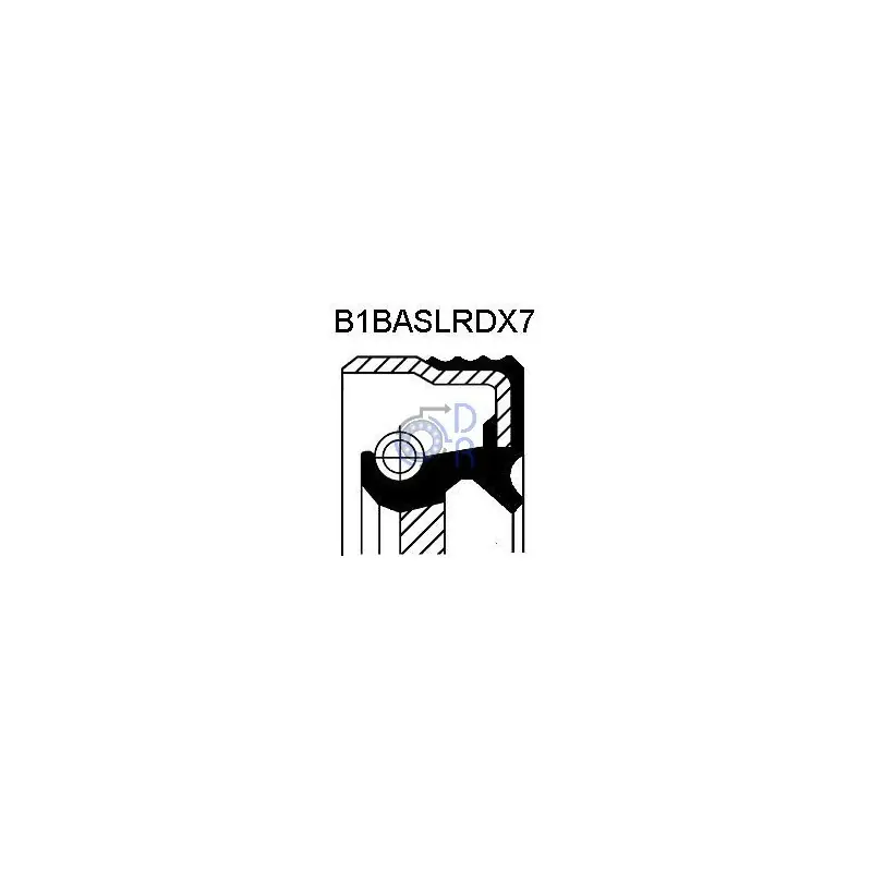 45X62X10-B1BASLRDX7-NBR-CORTECO Vente Directe