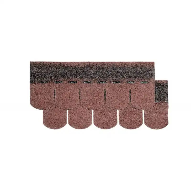 SOPRATUILE QUEUE DE CASTOR Rouge Flammé – Bardeau bitumineux – Paquet de 3,05 m² Retour Gratuit