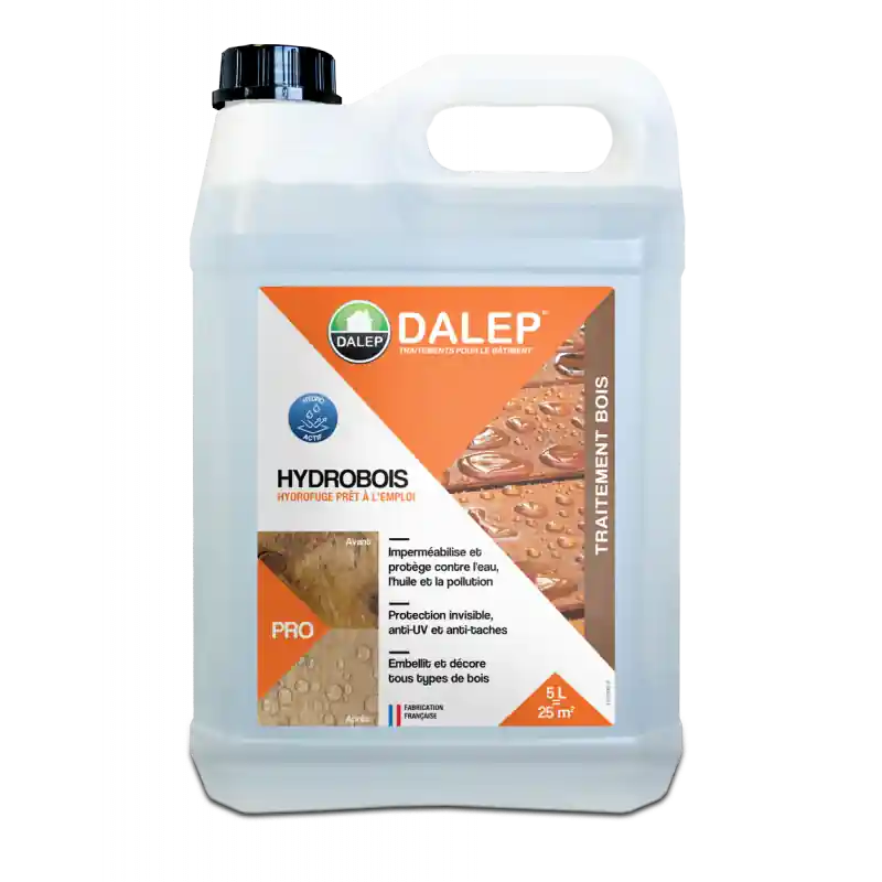 HYDROBOIS 5 lt (imperméabilisant bois) Prix Promo