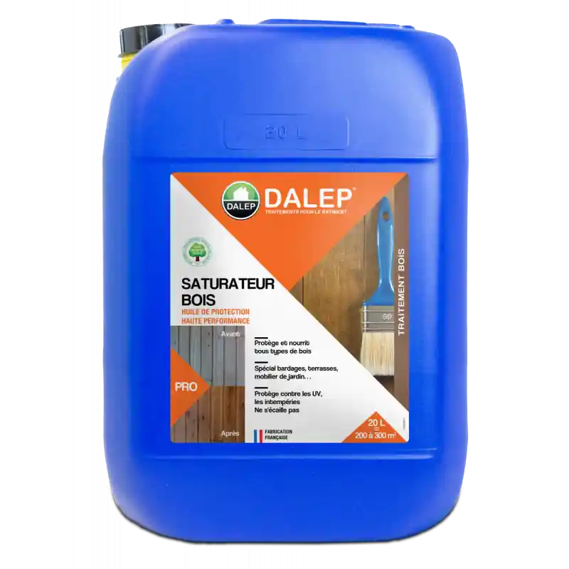 SATURATEUR BOIS – Huile de protection 20L Meilleure Vente