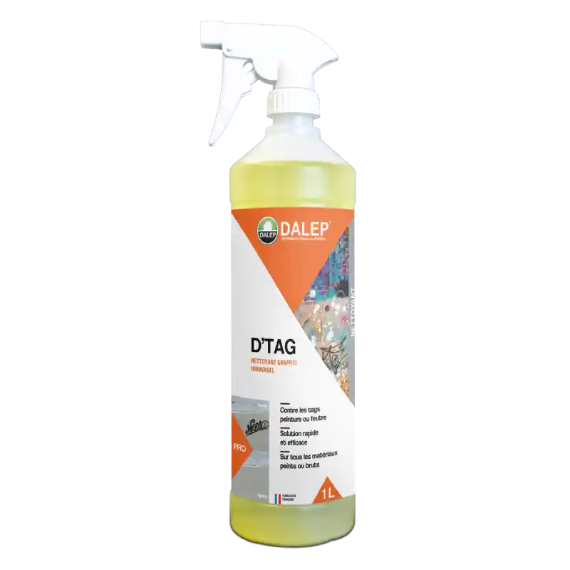 DALEP D'TAG – Nettoyant graffiti universel 1L Livraison Gratuite