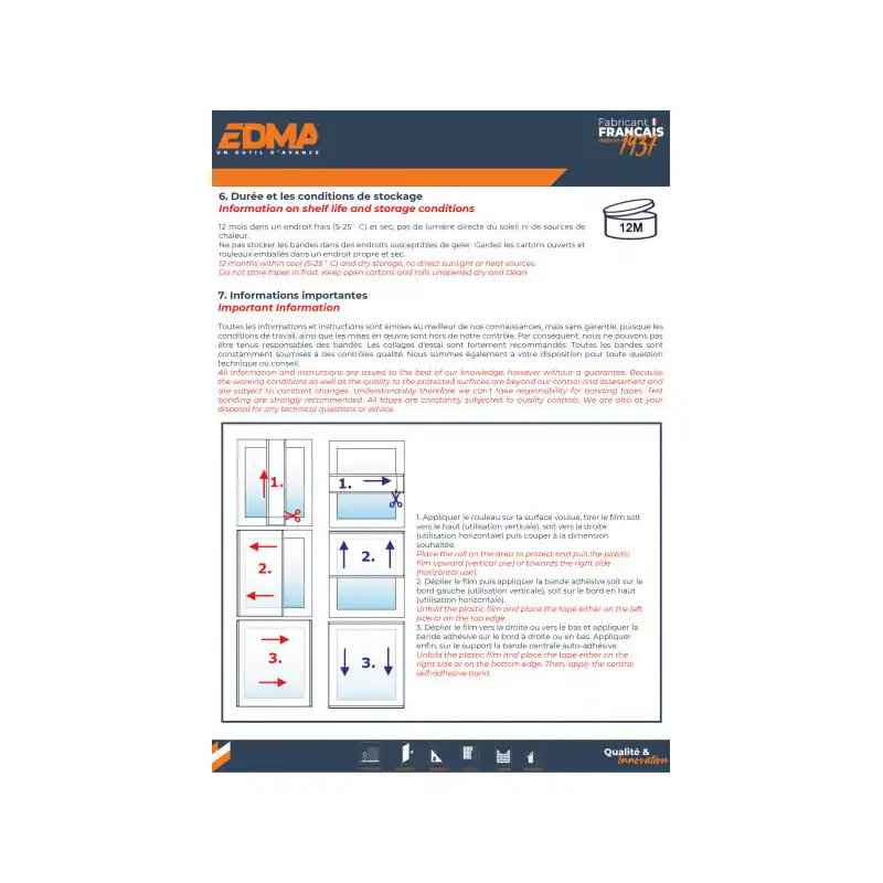 Livraison Gratuite COVERSMART 160 – Film de protection autoadhésif extensible et ajustable
