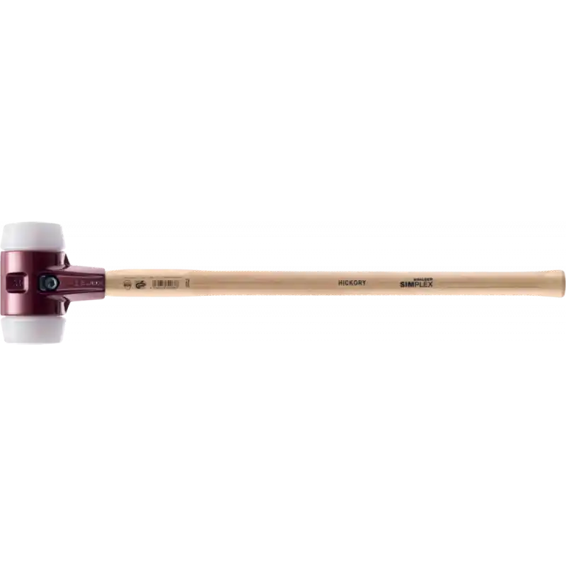 Offre Spéciale Marteaux de frappeur SIMPLEX, avec boîtier en fonte malléable et manche en hickory, Ø 125 / manche 1 040 mm, superplastique