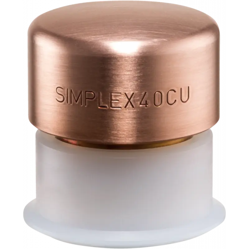 Embouts SIMPLEX avec douille plastique dur, Ø 30, cuivre Dernière Chance