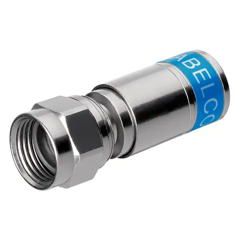 Prix Réduit FICHES F DE COMPRESSION COAXIALE Ø 7MM